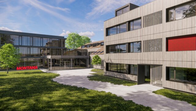 Moderne Firmenzentrale der MONTANA Gruppe – Ihr erfahrener seit über 65 Jahren