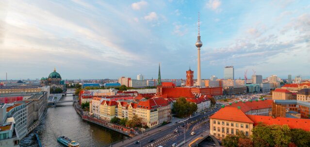 Stadtansicht von Berlin – Energieversorgung von MONTANA für Strom und Erdgas in der Hauptstadt