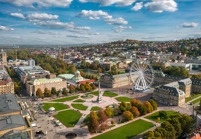 Stadtansicht Stuttgart im Grünen – Einfacher Wechsel zu MONTANA Strom und Gas