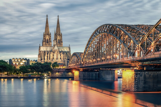 Blick über die Stadt Köln – Strom- und Gastarife von MONTANA für Haushalt und Gewerbe