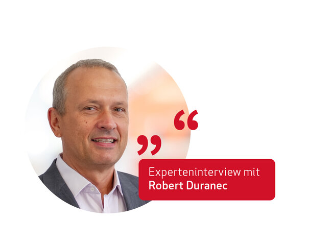 Porträt von Energieexperte Robert Duranec für ein Experteninterview über die Relevanz von grünen PPAs für Hausverwaltungen