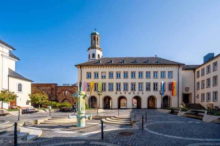 Festlich beleuchteter großer Saal im CongressForum Frankenthal – Veranstaltungsort des Verwalterforums für die Wohnungswirtschaft