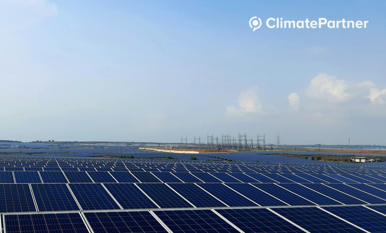 Großer Solarpark in Madhya Pradesh – das MONTANA Klimaschutzprojekt 2025 in Kooperation mit ClimatePartner
