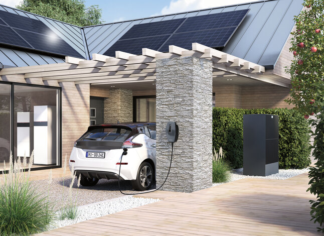 Komplettlösung für E-Mobility: Eigenheim mit Solaranlage und Wallbox von MONTANA