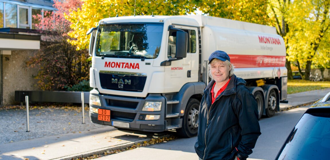 MONTANA Tankwagen mit Fahrer – Schnelle Heizöl-Notlieferung bei leerem Tank