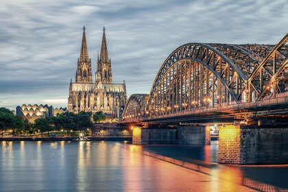 Blick über die Stadt Köln – Strom- und Gastarife von MONTANA für Haushalt und Gewerbe