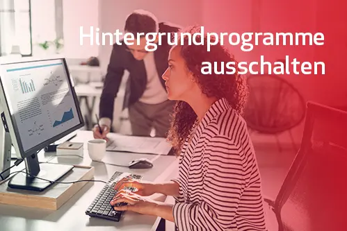 Unnötige Funktionen und Programme ausschalten