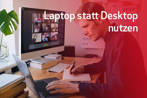 Laptops brauchen weniger Strom als Desktop-Computer