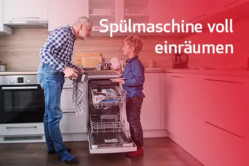 Spülmaschine seltener laufen lassen