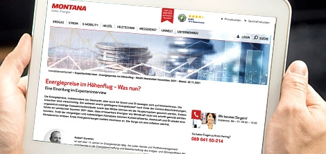 MONTANA Newsletter – jetzt anmelden