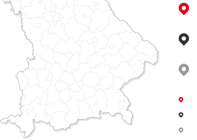 MONTANA Standorte in Bayern