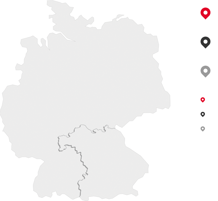 MONTANA Standorte in Deutschland